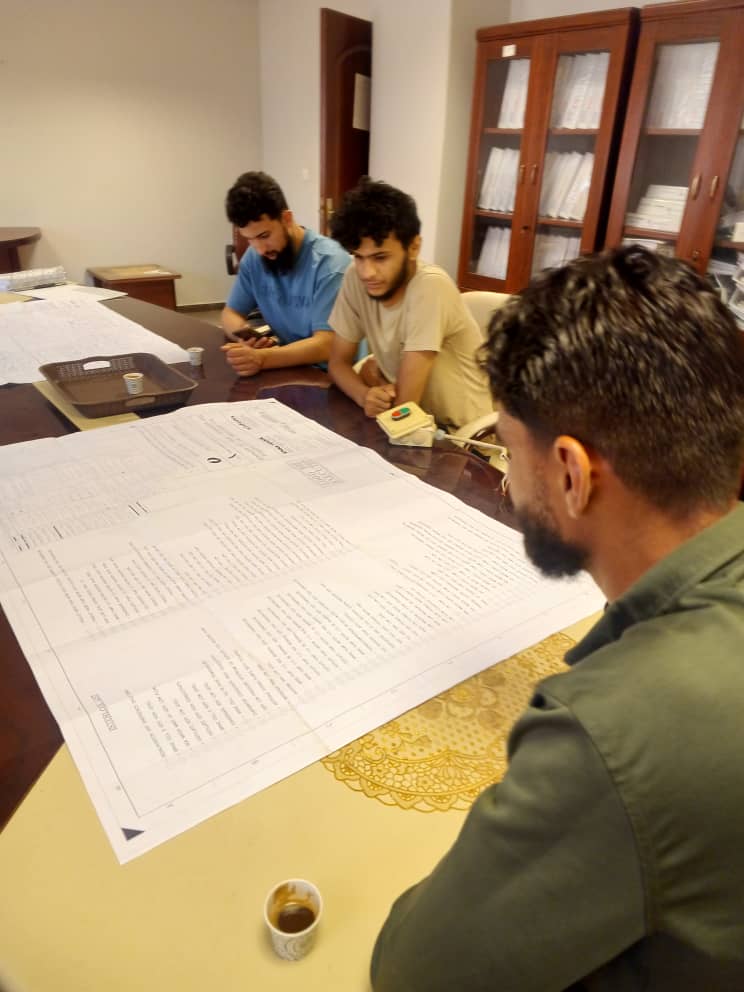 استمرار التدريب الميداني لطلبة قسم الهندسة الكهربائية بالمعهد العالي للعلوم والتقنية شحات